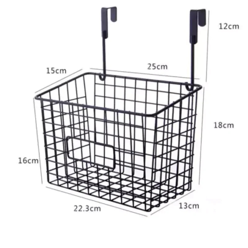 Hanging Under Shelf Iron Storage Basket Stornfield