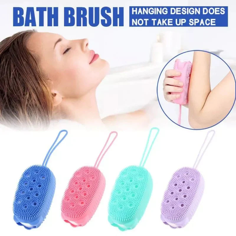 Silicone Bath & Massage Brush Double Sided Stornfield