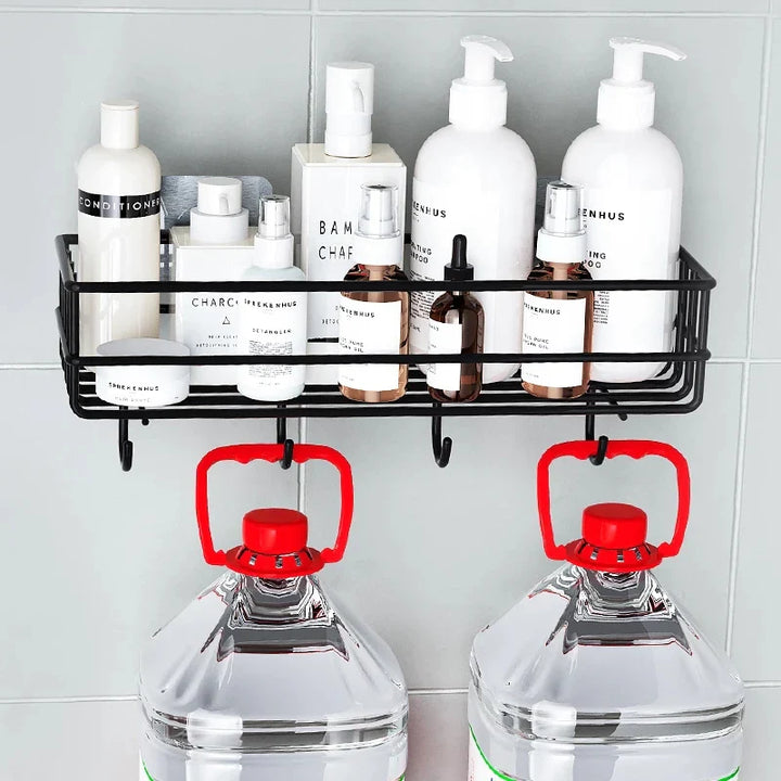 Iron Bathroom Hanging Shelf Wall Mounted Stornfield