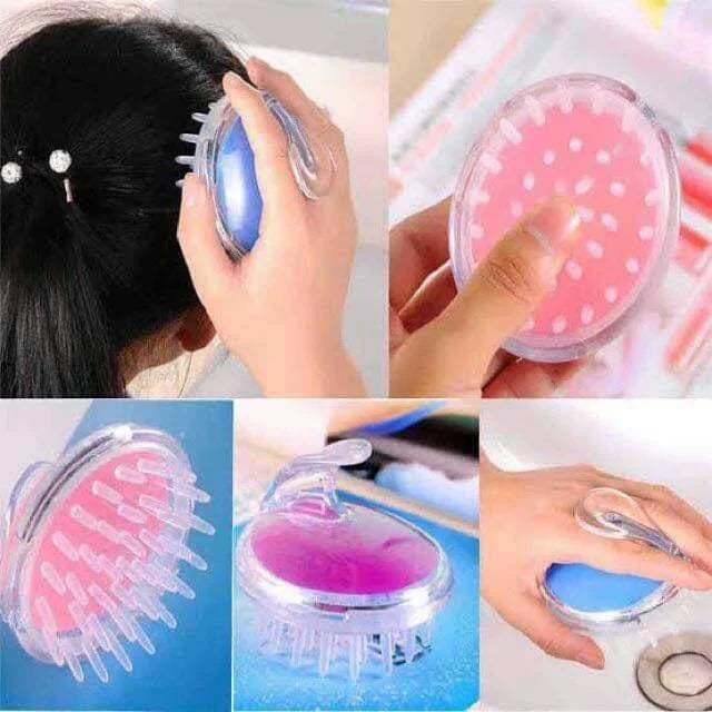 Shampoo Scalp Massage Brush Silicone Stornfield