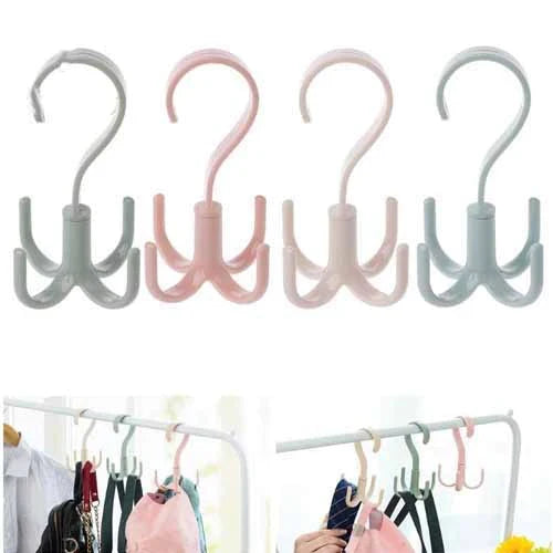 360 Rotating Hook Belt And Tie Hanger Stornfield
