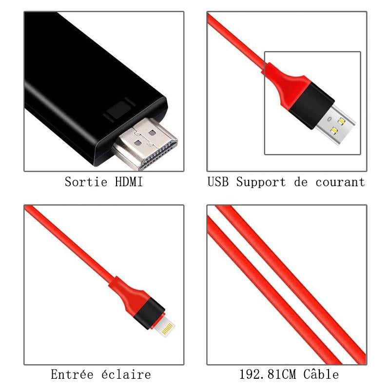 Lightning to HDMI Cable Adapter | Stornfield