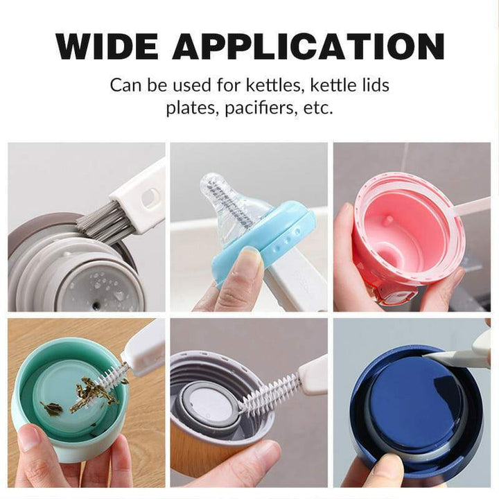 3 in 1 Bottle Cap Detail Brush | Stornfield