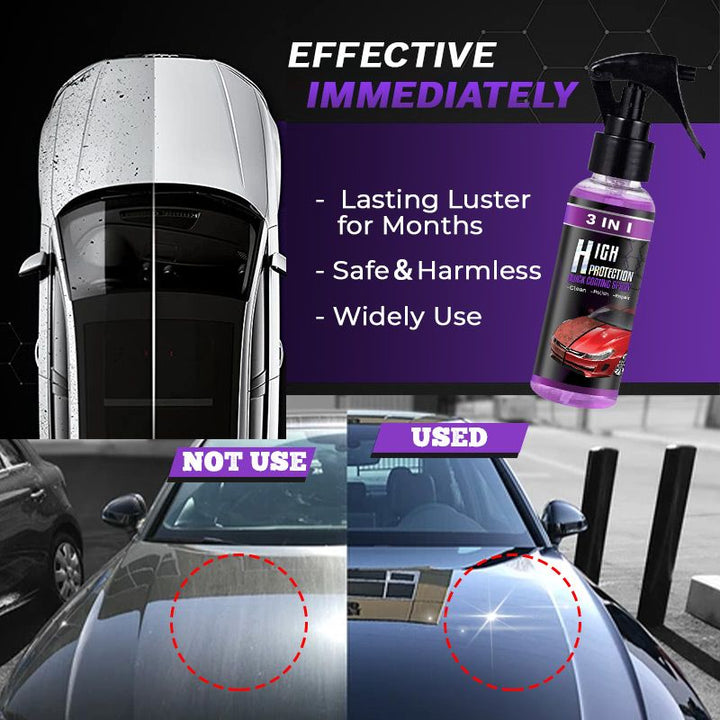 3 in 1 High Protection Quick Car Coating Spray | Stornfield