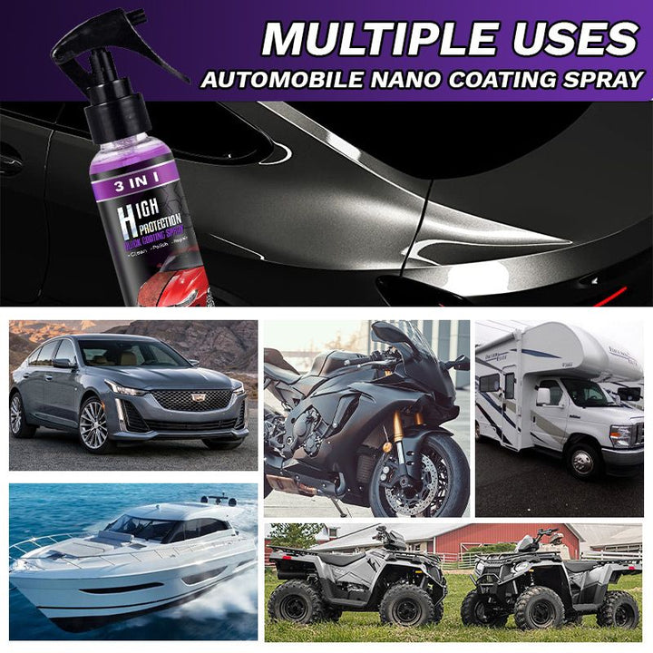3 in 1 High Protection Quick Car Coating Spray | Stornfield