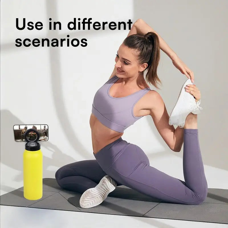 Stornfield | 3-in-1 insulated cup with magnetic bottom and phone holder