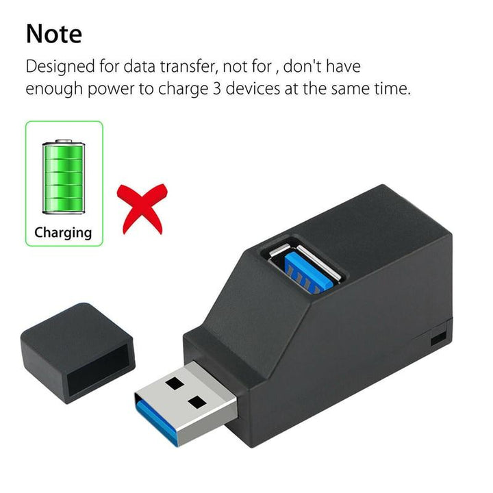 3-Port Tiny USB Hub | Stornfield