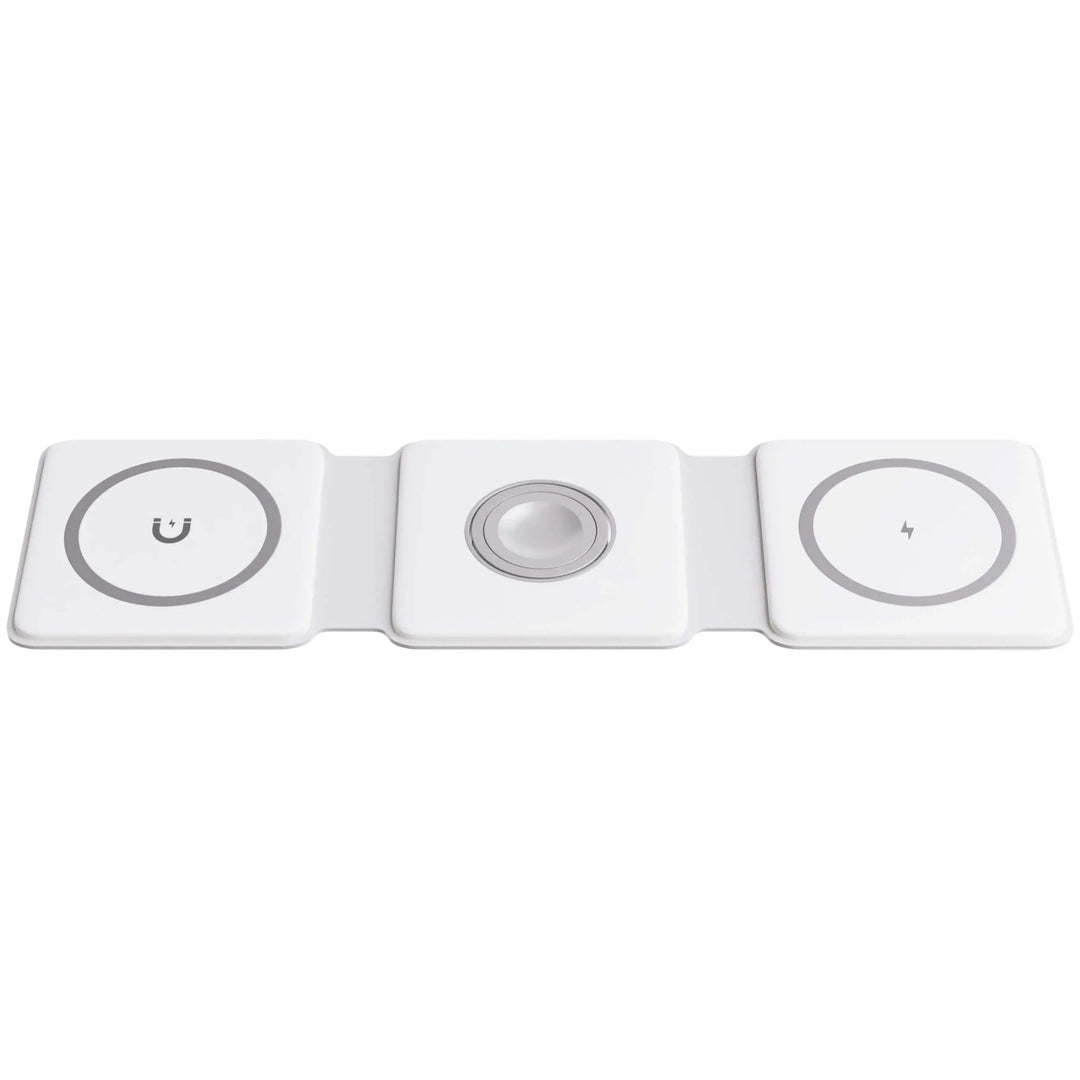 TriCharge Fold – 3-in-1 foldable wireless charging station | Stornfield