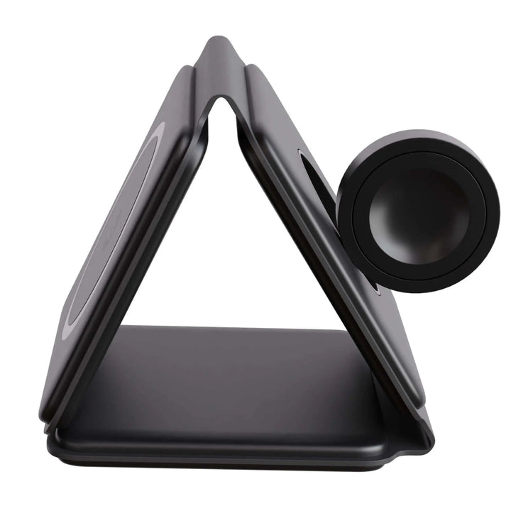 TriCharge Fold – 3-in-1 foldable wireless charging station | Stornfield