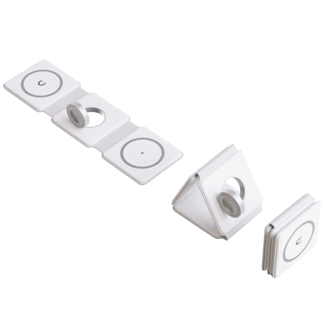 TriCharge Fold – 3-in-1 foldable wireless charging station | Stornfield