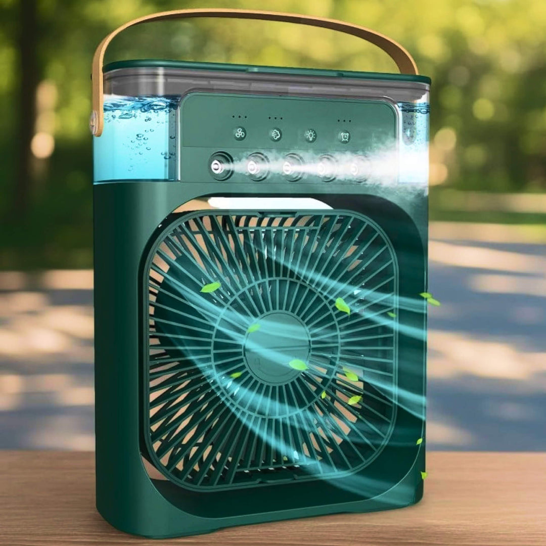 3-in-1 Air Cooler Humidifier | Portable, Adjustable Fan Speeds & Ideal for Bedrooms, Offices & Small Spaces | Stornfield