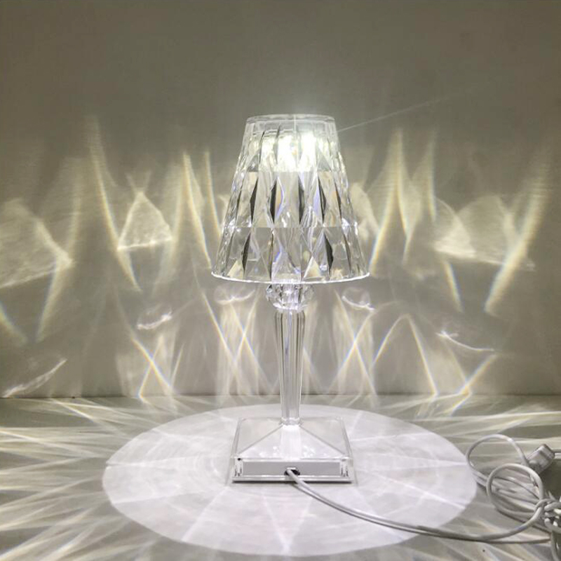 KristalGlow Touch Lamp - Elegant TaStornfielde Lamp with Touch Sensor and USB | Stornfield