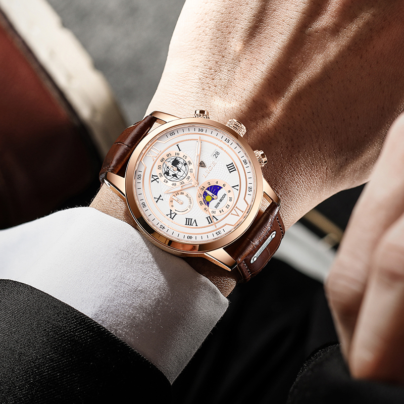 Stornfield | Classic Chronograph Men’s Watch | Stylish & Functional Luxury Wristwatch for Every Occasion