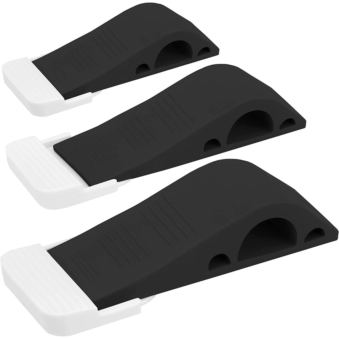 Stornfield | 3-Pack: Wundermax Rubber Door Stopper Security Wedge