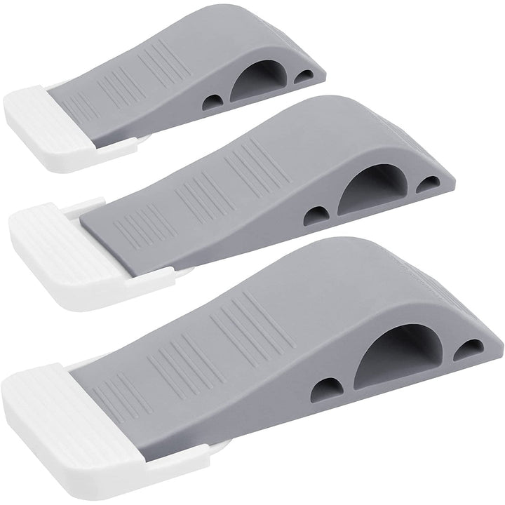 Stornfield | 3-Pack: Wundermax Rubber Door Stopper Security Wedge