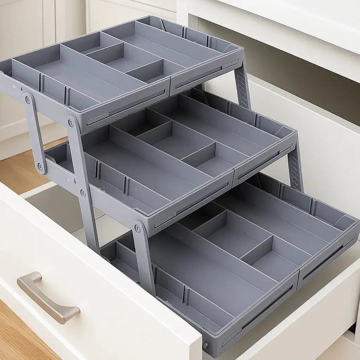 Stornfield | 3-tier Smart Drawer Organizer – Makes optimal use of storage space