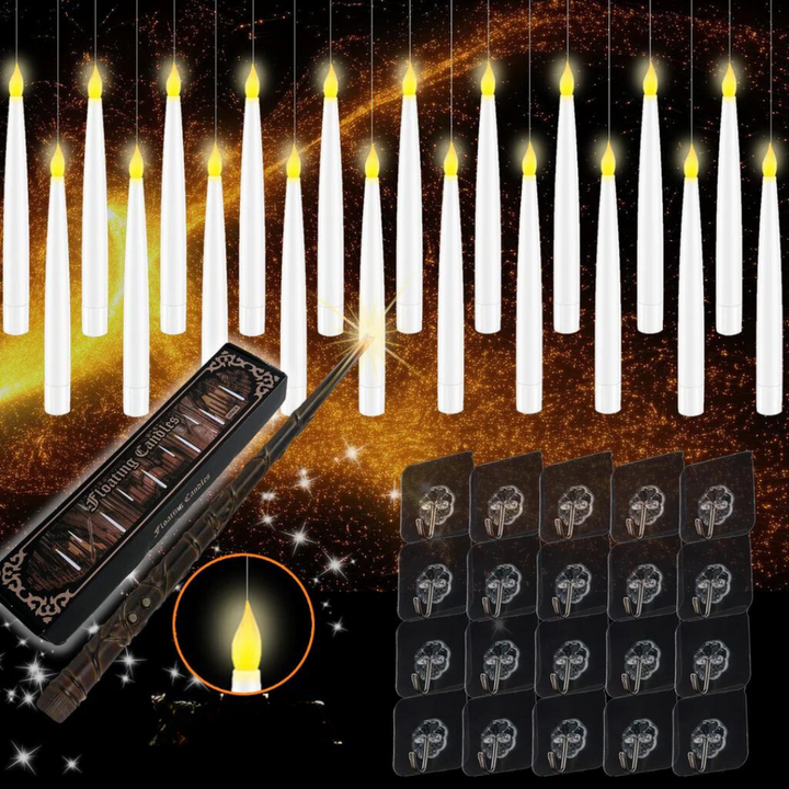 Stornfield | Floating LED Candles - MagicGlow - Inspired by Harry Potter - Create a Magical Atmosphere