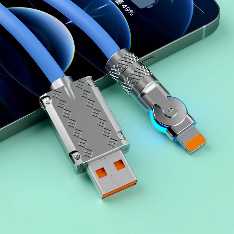 Stornfield | 180° Anti-Break Fast Charging Data Cable (120W)