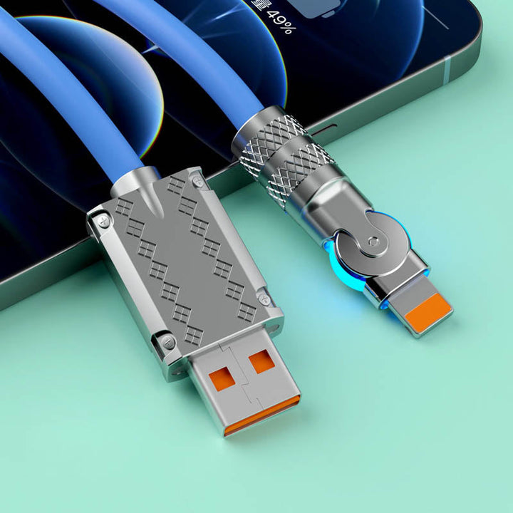 Stornfield | 180° Anti-Break Fast Charging Data Cable (120W)
