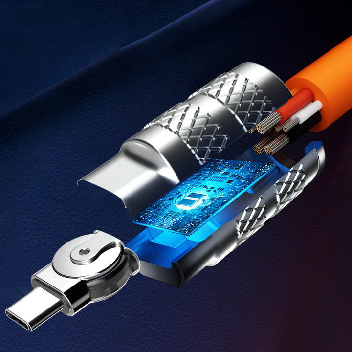 Stornfield | 180° Anti-Break Fast Charging Data Cable (120W)