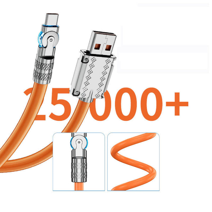 Stornfield | 180° Anti-Break Fast Charging Data Cable (120W)