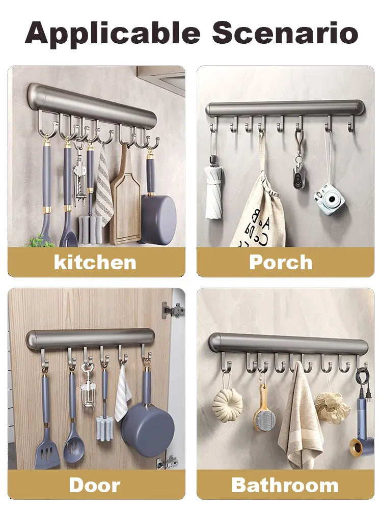 Stornfield | Kitchen Hook Rail - AluHook Stainless Steel