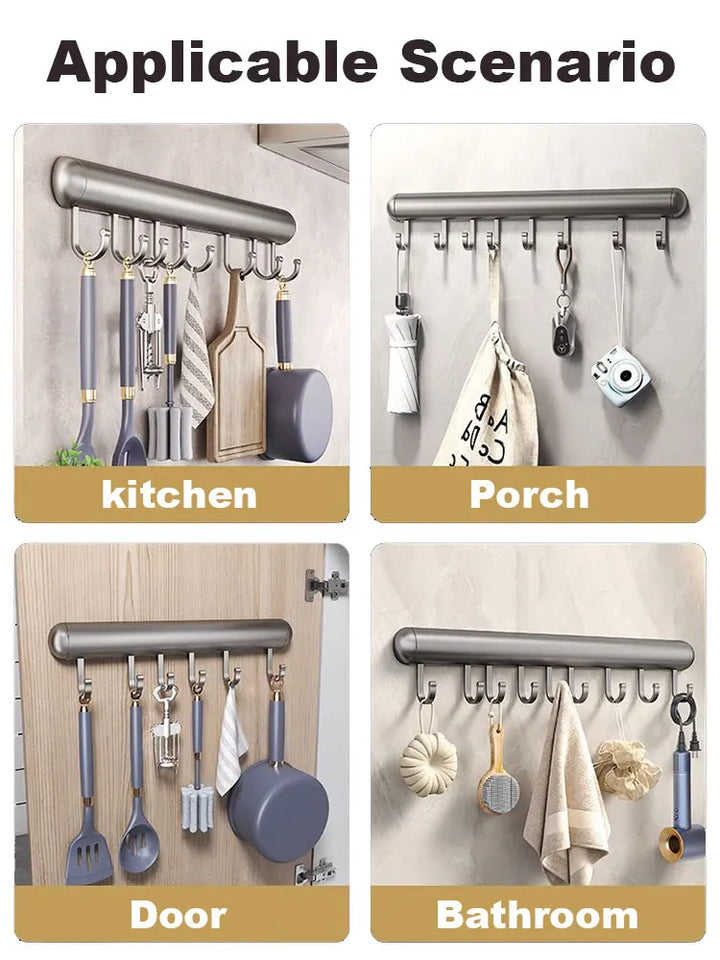 Stornfield | Kitchen Hook Rail - AluHook Stainless Steel