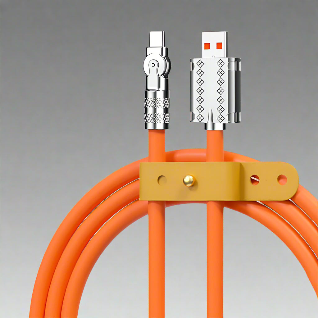 Stornfield | 180° Anti-Break Fast Charging Data Cable (120W)
