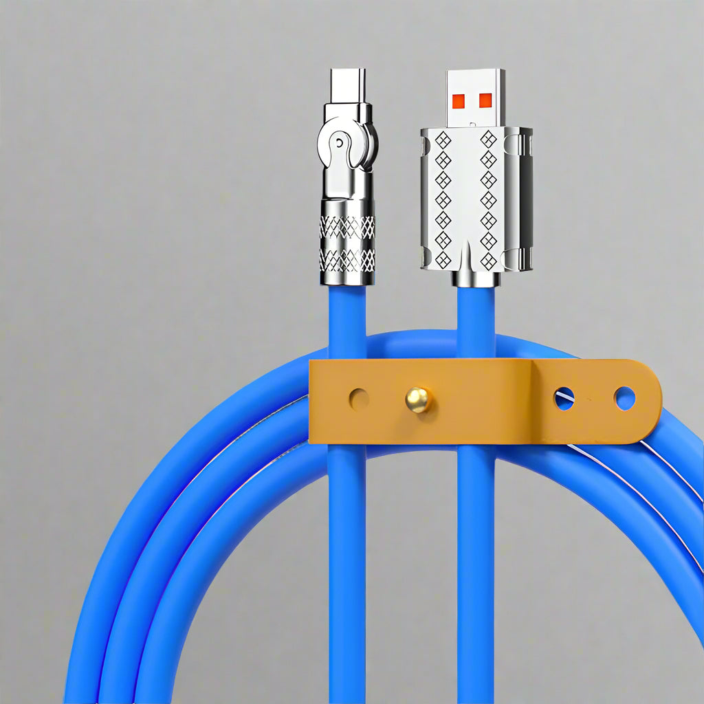 Stornfield | 180° Anti-Break Fast Charging Data Cable (120W)