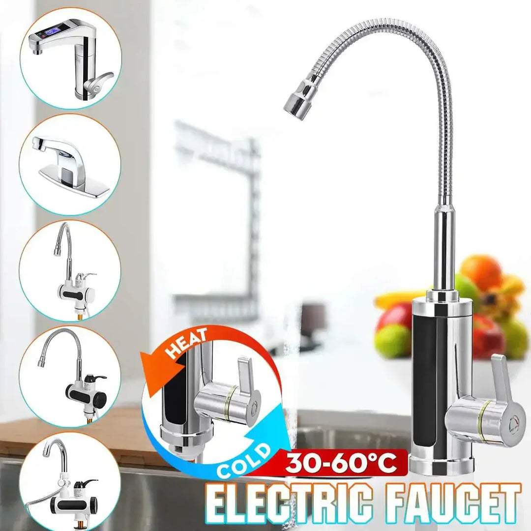 Stornfield | 3000W Electric Kitchen Tap with Instant Hot Water - FlowHeat