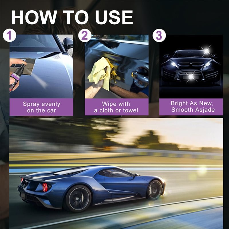 3 in 1 High Protection Quick Car Coating Spray | Stornfield