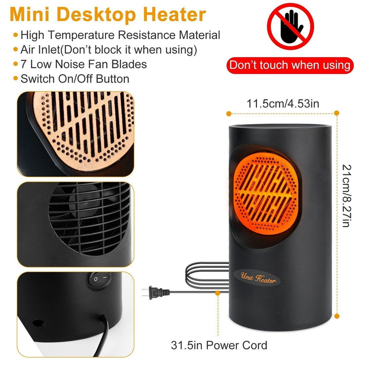 Stornfield | Mini Portable Electric Heater 300W
