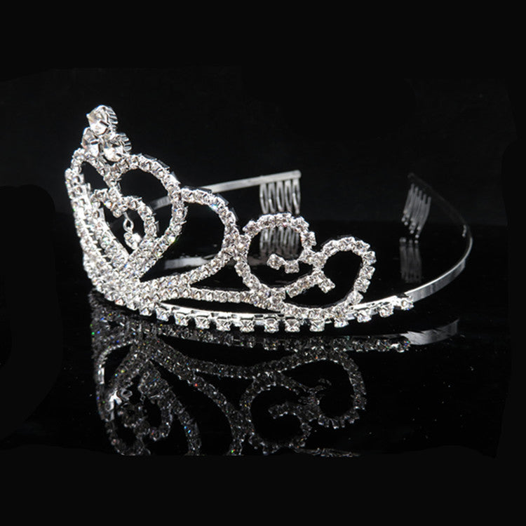 Women Glamorous Crystal Tiara Stornfield
