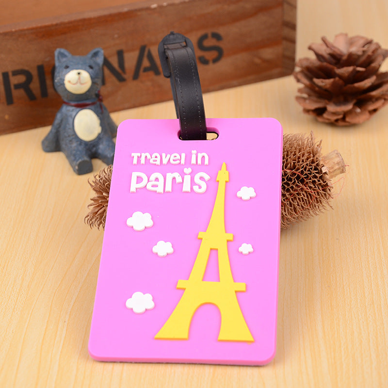 Unisex Creative Airplane Luggage Tag Stornfield