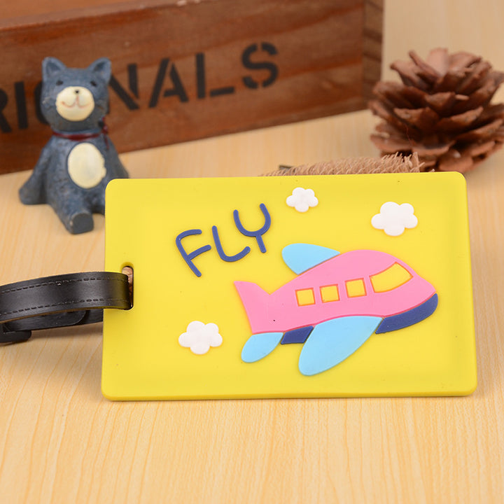 Unisex Creative Airplane Luggage Tag Stornfield