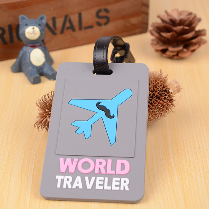 Unisex Creative Airplane Luggage Tag Stornfield