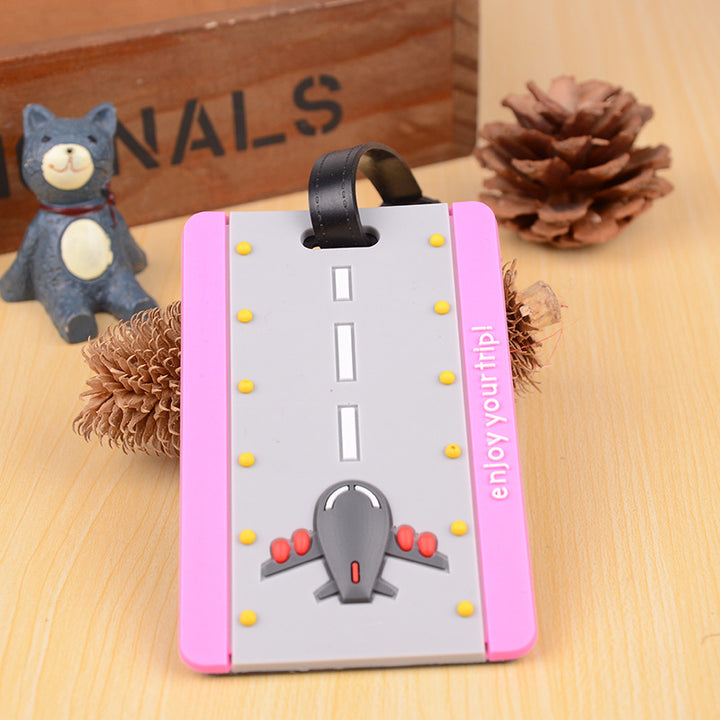 Unisex Creative Airplane Luggage Tag Stornfield