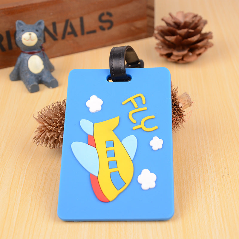 Unisex Creative Airplane Luggage Tag Stornfield