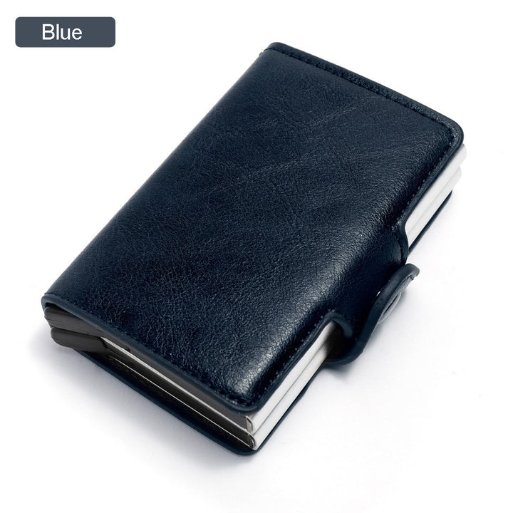 RFID leather wallet with money clip. | Stornfield