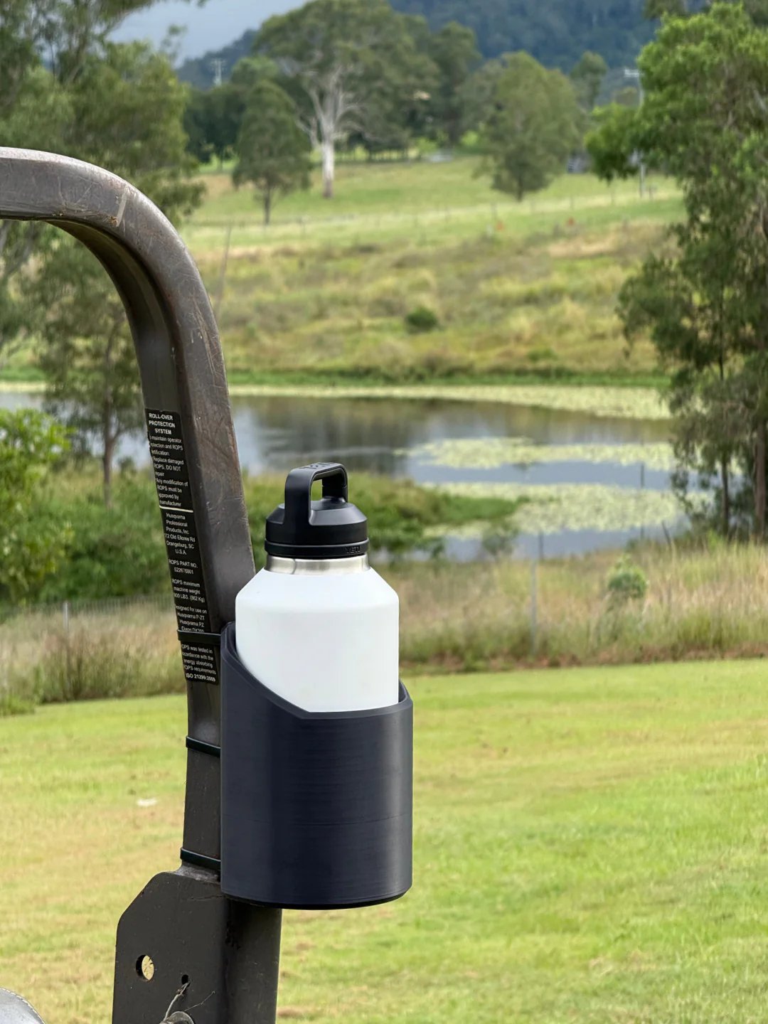 Stornfield | Magnetic Bottle Holder | Heavy-Duty Grip for Tools, Gym, or Garage | Non-Slip Bottle Mount