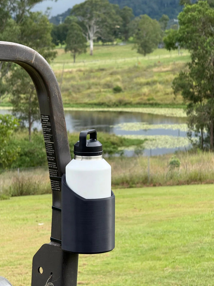 Stornfield | Magnetic Bottle Holder | Heavy-Duty Grip for Tools, Gym, or Garage | Non-Slip Bottle Mount