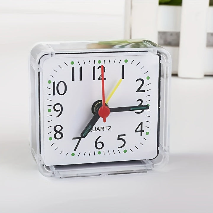 Simple White Square Alarm Clock | Stornfield