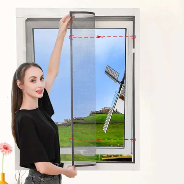 Stornfield | Magnetic Mosquito Net for Windows - No-See-Um Mesh Insect Screen for Home Protection & Bug Prevention