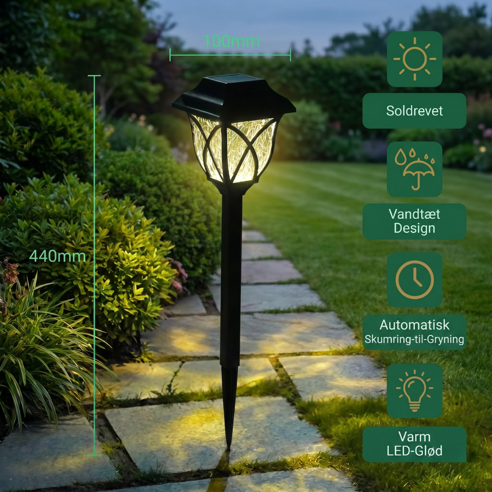 LumaPath Solar Light for Garden Paths | Stornfield