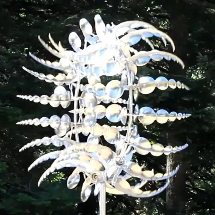 Stornfield | une éolienne cinétique unique en métal