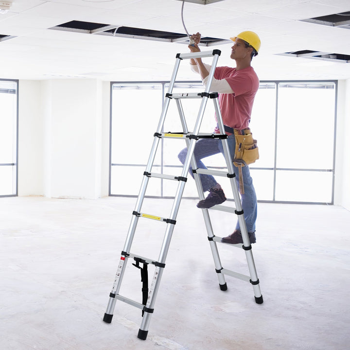 Telescoping ladder Folding ladder A-frame | Stornfield