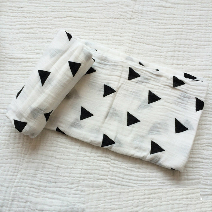 Cute Patterned Muslin Swaddle Blanket Stornfield