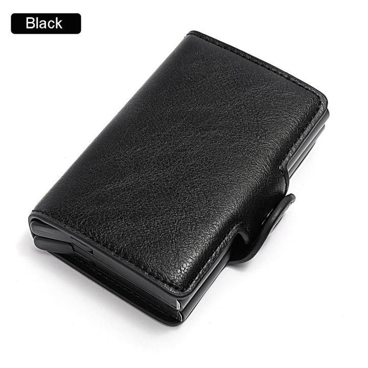 RFID leather wallet with money clip. | Stornfield