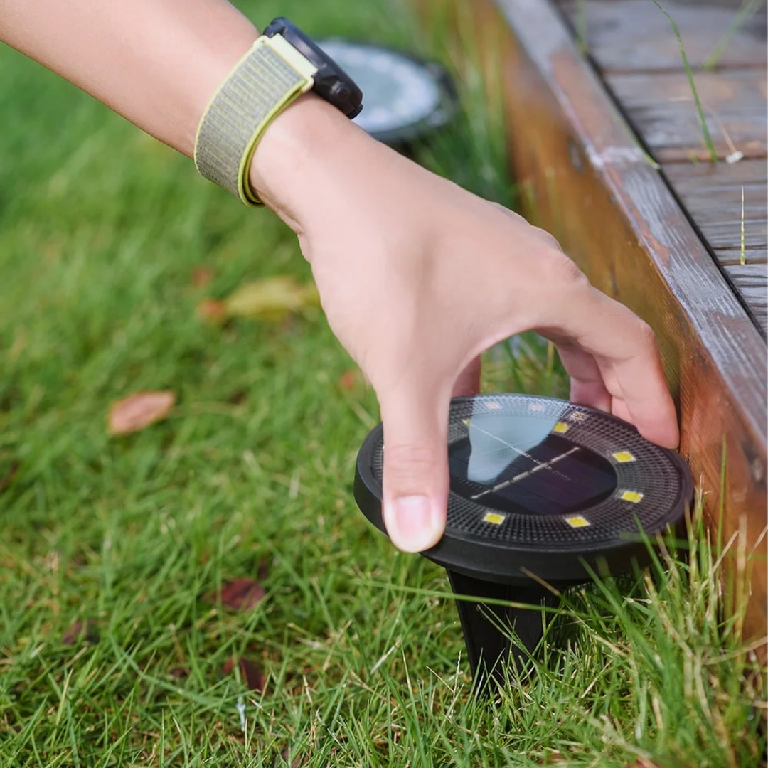 Solar-powered waterproof outdoor lights | Stornfield
