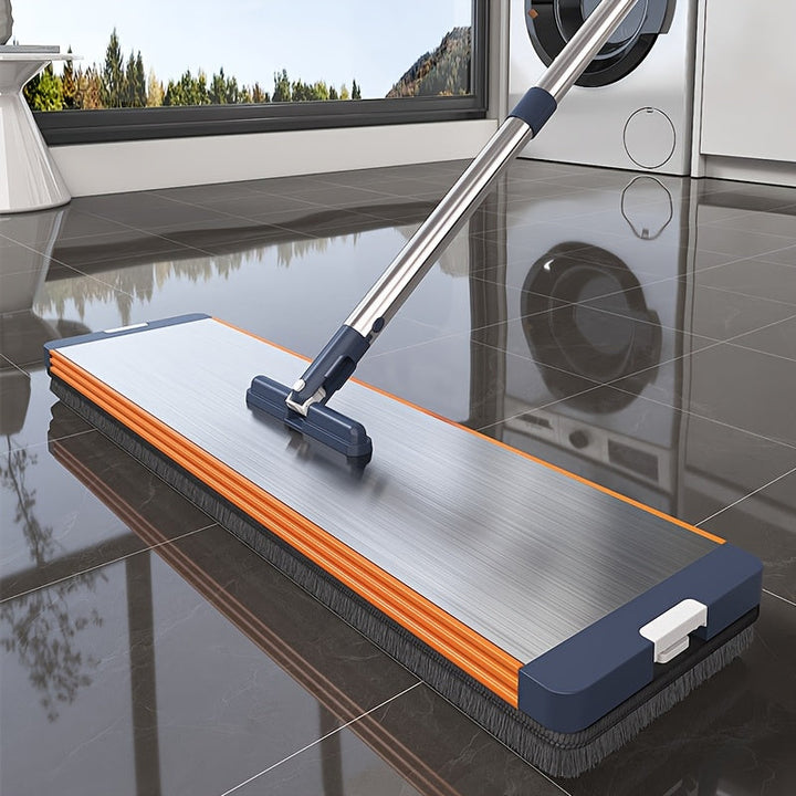 Flat mop set with bucket & wringing function | Stornfield